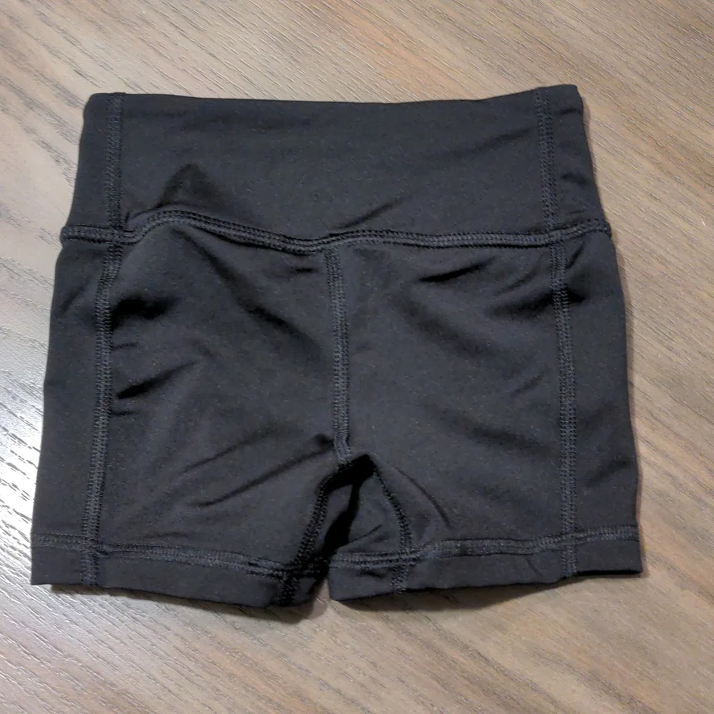 Adidas Black Sport Shorts- XS Youth
